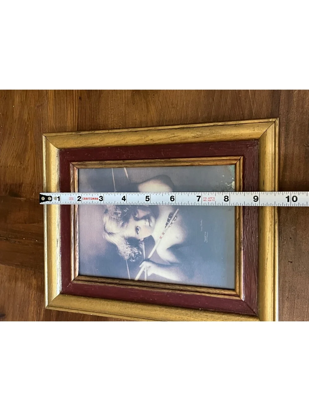 Pair of Vintage Framed Prints Featuring Cherubic Children with Arrows in Gold-Tw